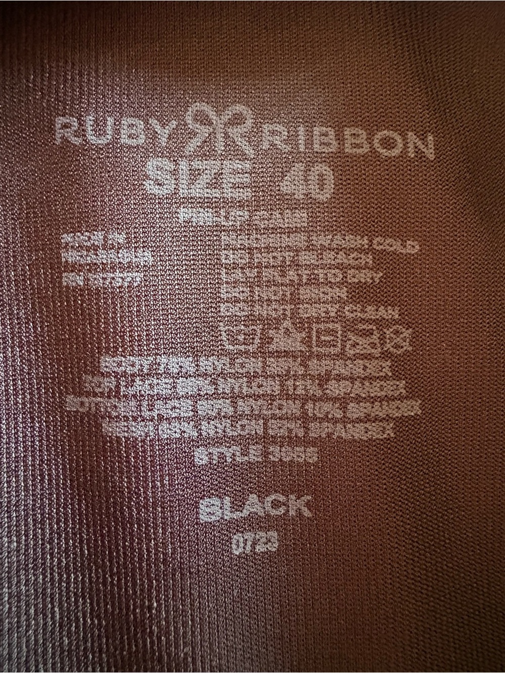 Ruby Ribbon Lace Cami - Picture 5 of 6